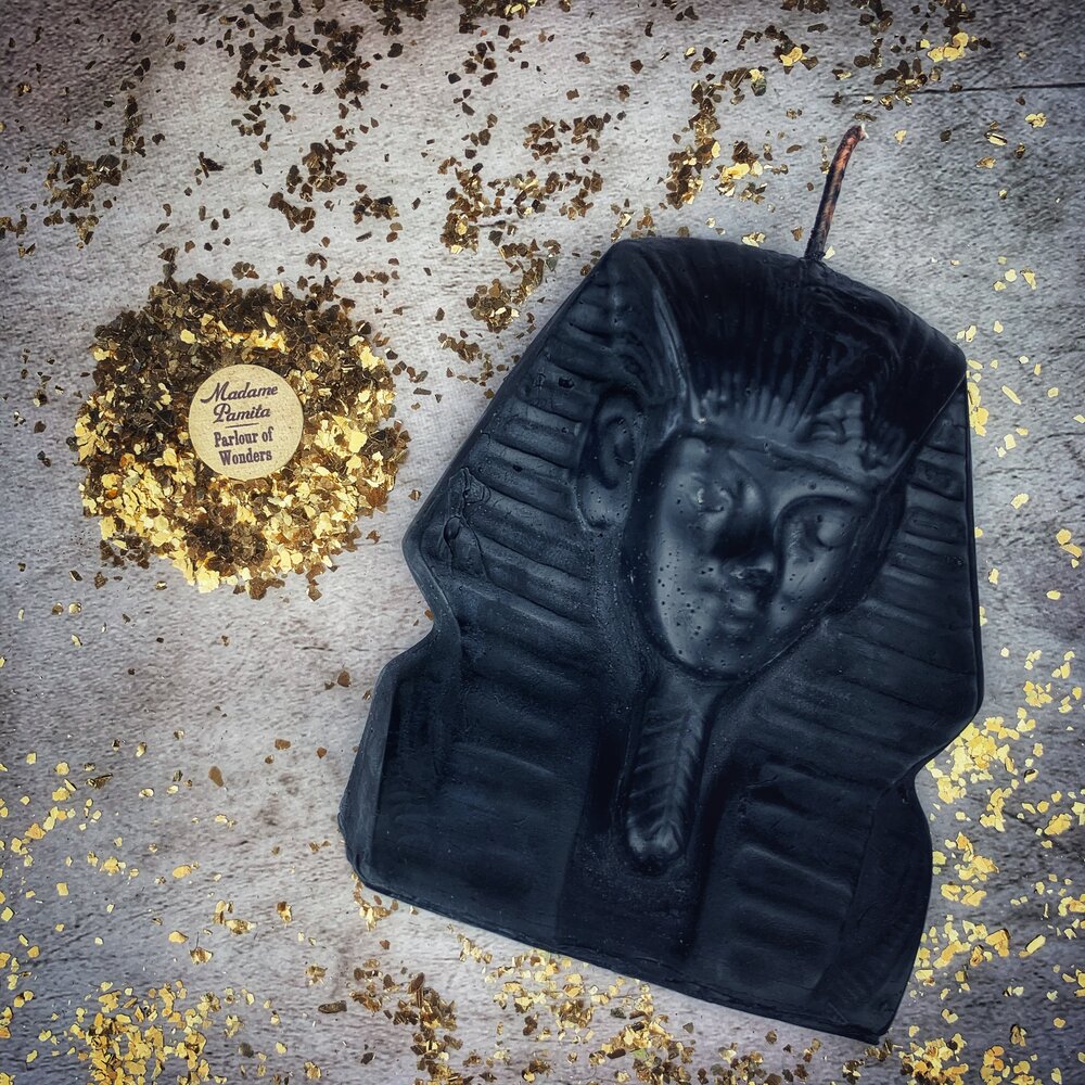 Beeswax Egyptian King Spell Candle