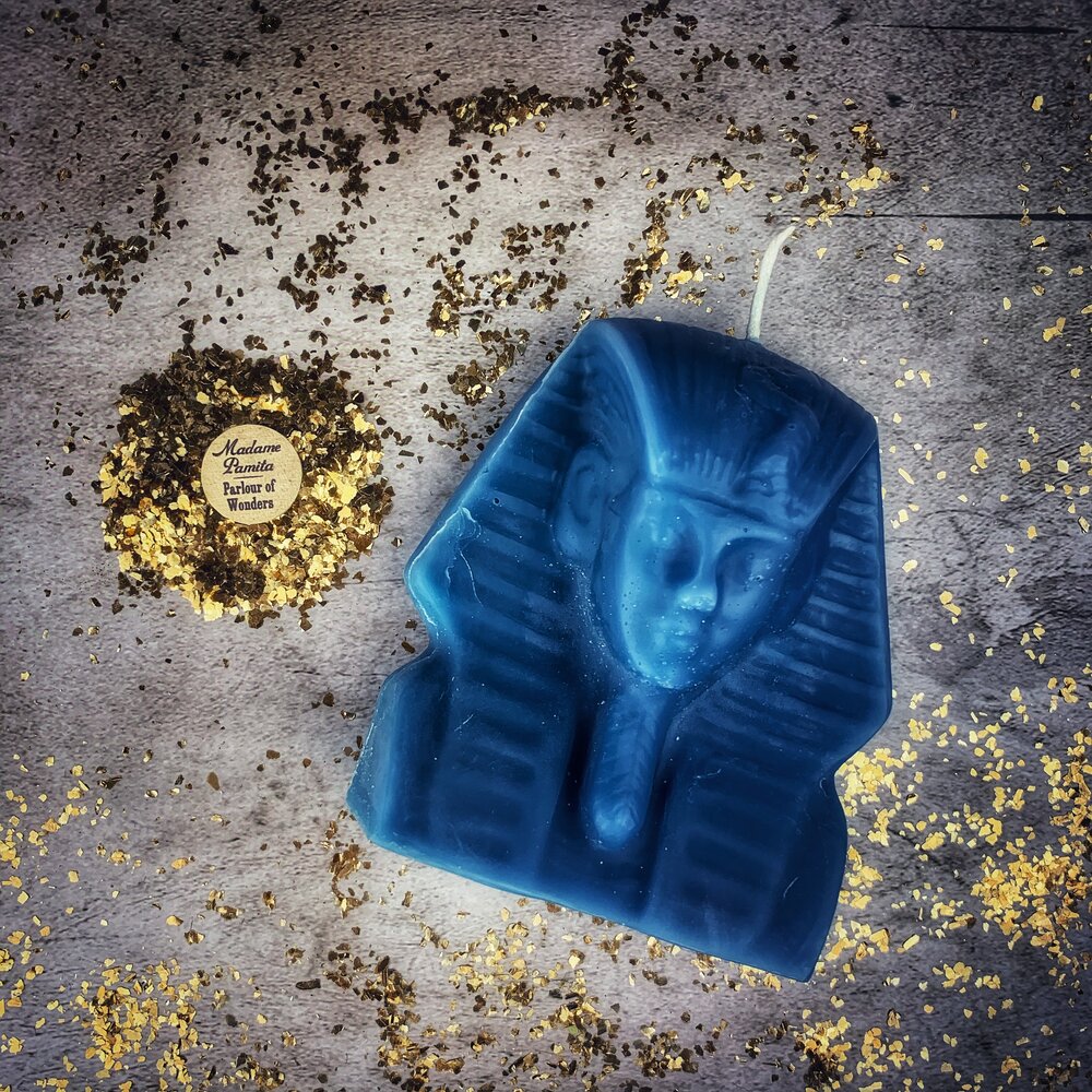 Beeswax Egyptian King Spell Candle