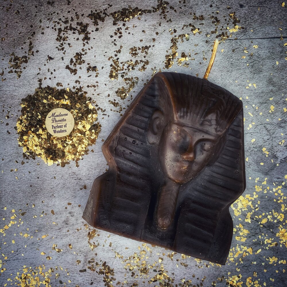 Beeswax Egyptian King Spell Candle