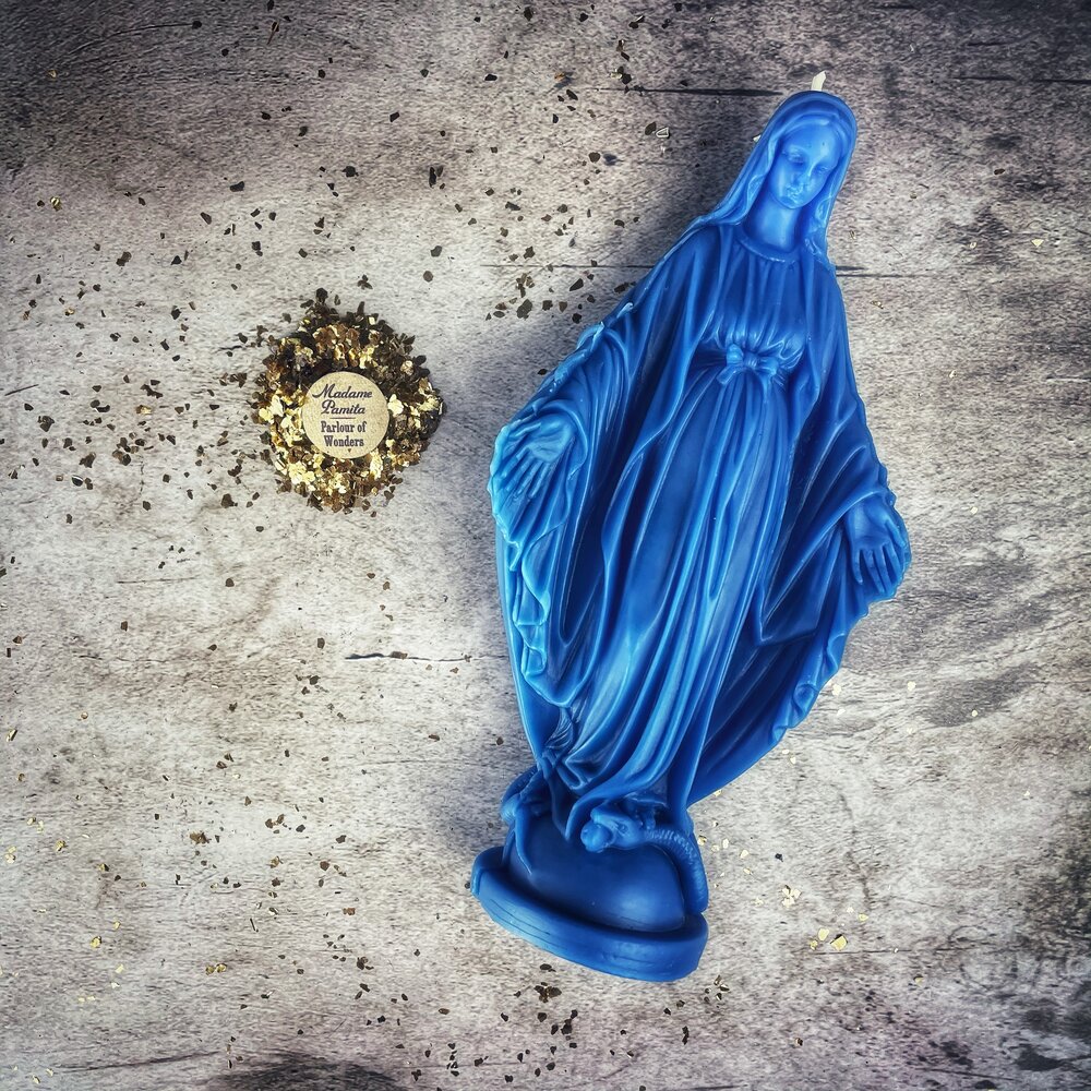 Beeswax Queen of Heaven Spell Candle