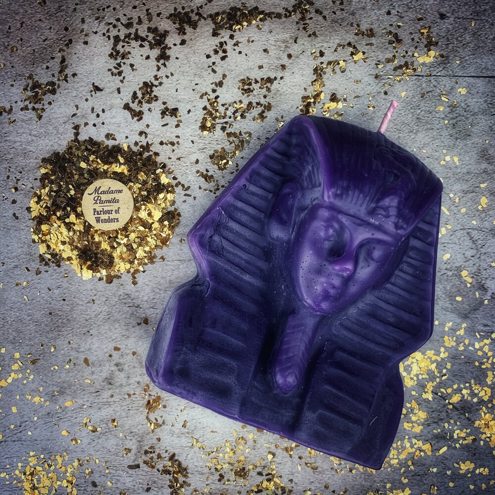 Beeswax Egyptian King Spell Candle