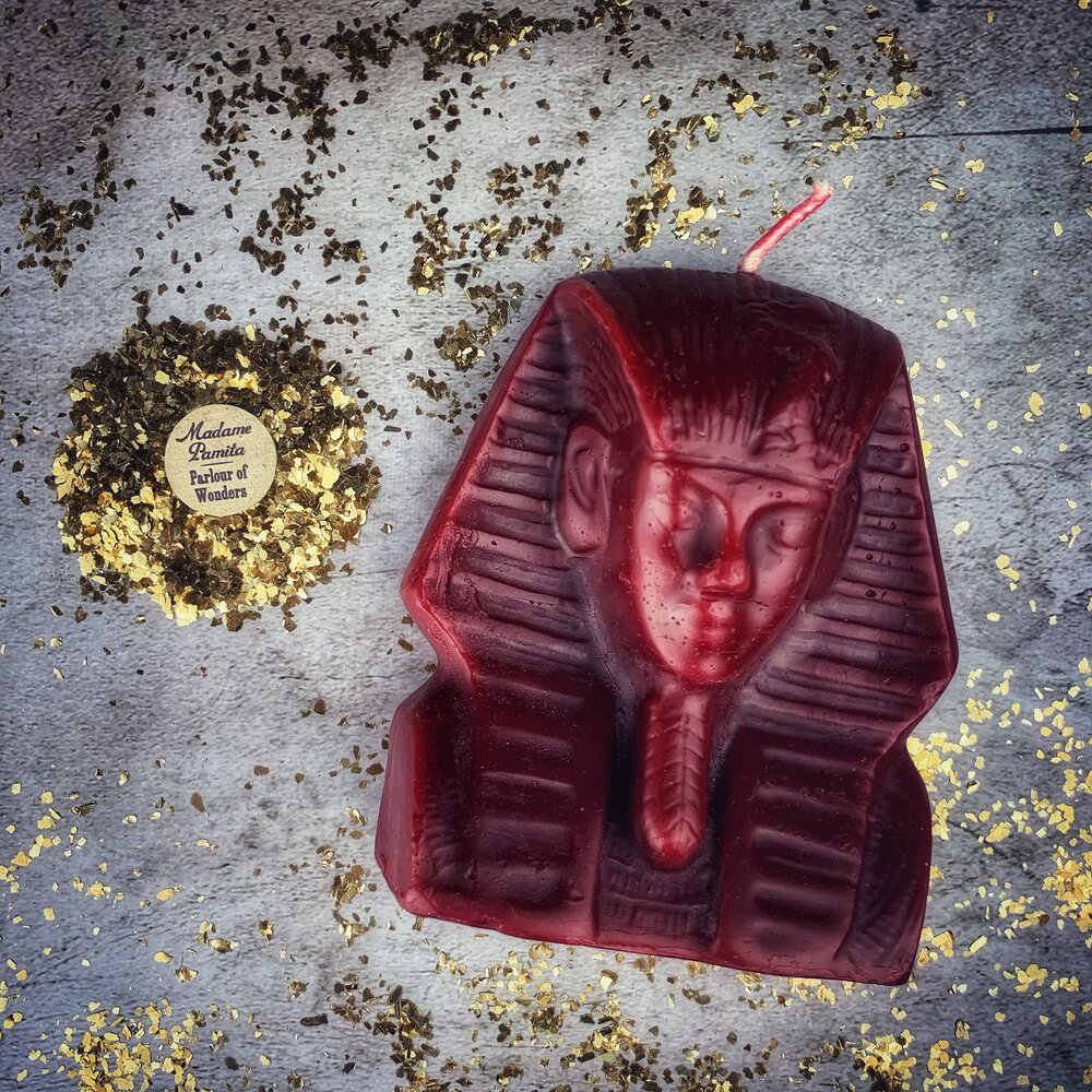 Beeswax Egyptian King Spell Candle