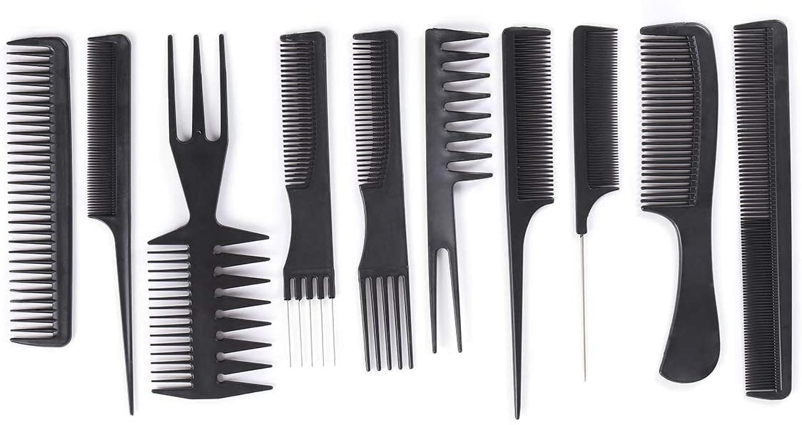 Comb Set - 10 Pcs - Premium Hair Comb Set from Marie's Beauty Supply - Just $3.99! Shop now at Concordia Style Boutique