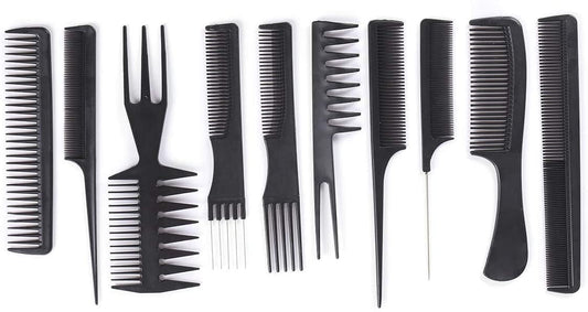 Comb Set - 10 Pcs - Premium Hair Comb Set from Marie's Beauty Supply - Just $3.99! Shop now at Concordia Style Boutique