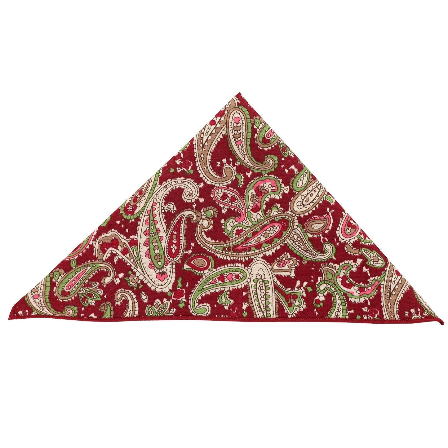 Vittorio Farina Men's Paisley Design Microfiber Pocket Square