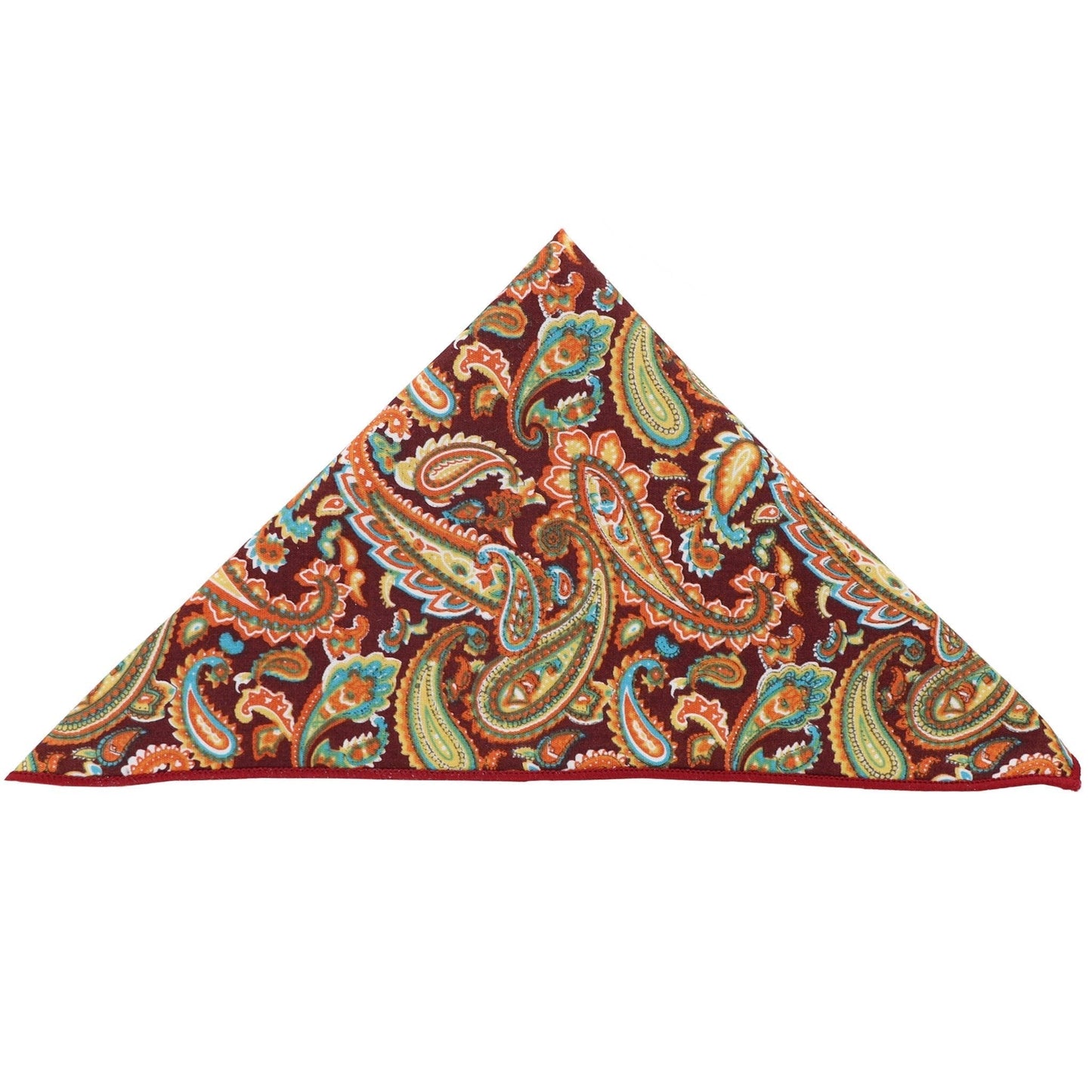 Vittorio Farina Men's Paisley Design Microfiber Pocket Square