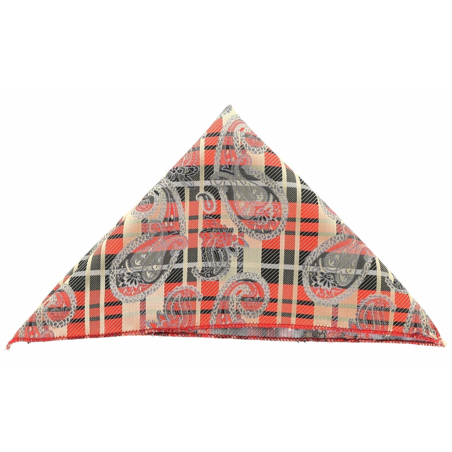 Vittorio Farina Men's Paisley Design Microfiber Pocket Square