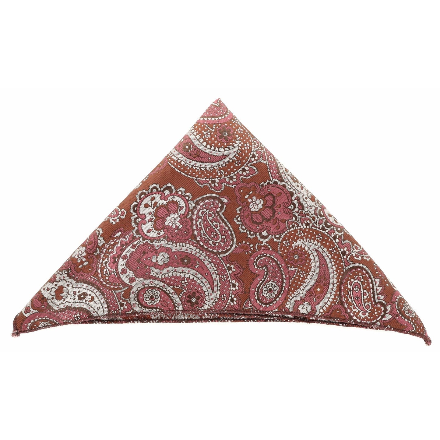 Vittorio Farina Men's Paisley Design Microfiber Pocket Square