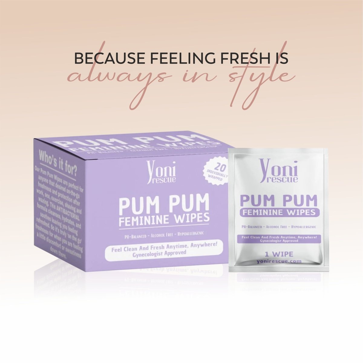 Pum Pum - Feminine Wipes