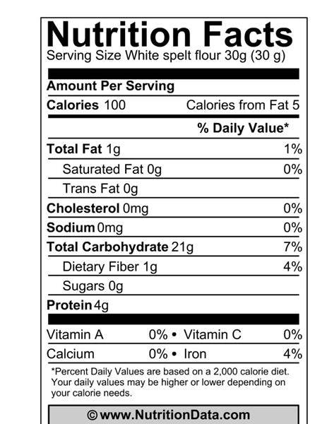Spelt Flour, White, Organic - Concordia Style Boutique