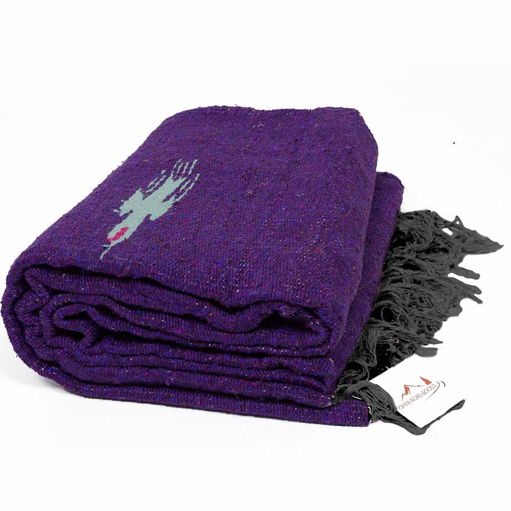Purple Baja Thunderbird Blanket - Concordia Style Boutique