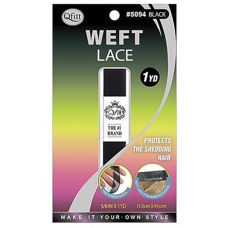 Qfitt Weft Lace 5/8" x 1YD Protects The Shedding Hair Hair-Pieces Hair Extension - Premium weft lace from VIP Extensions - Just $1.99! Shop now at Concordia Style Boutique