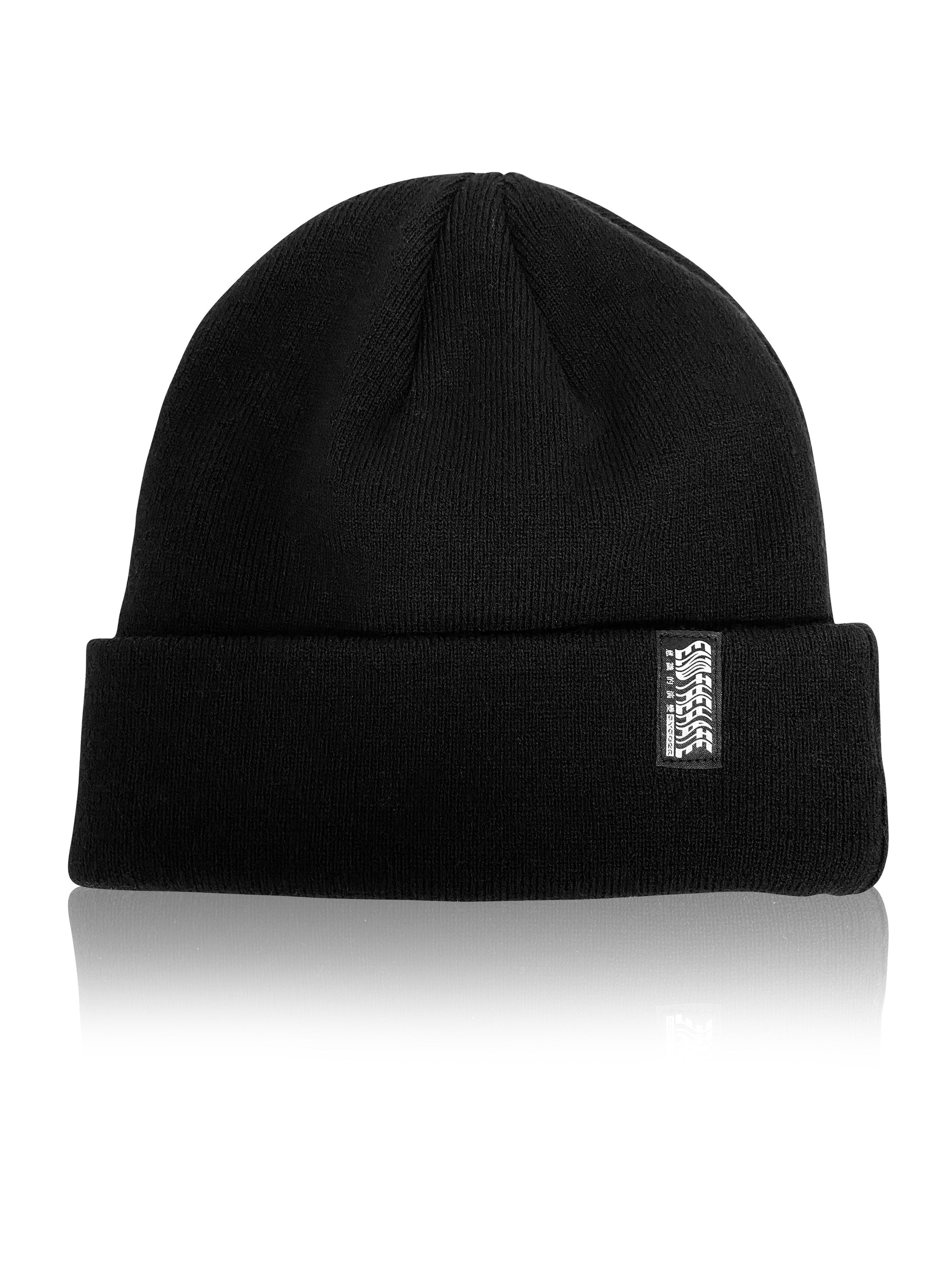 END THE HATE V1 • Metal Logo Knit Beanie - Concordia Style Boutique