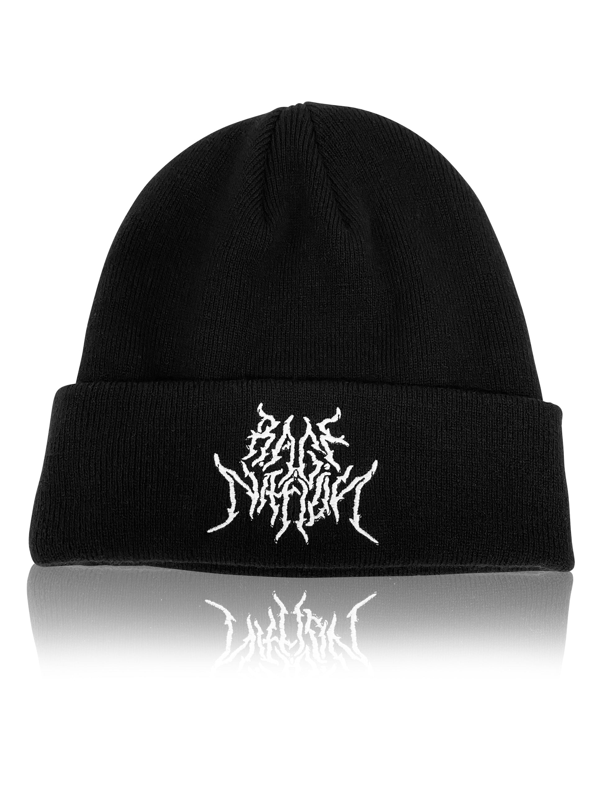 END THE HATE V1 • Metal Logo Knit Beanie - Concordia Style Boutique