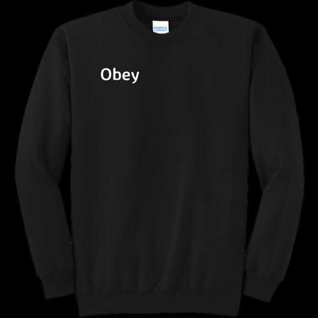 Obey - Unisex Crewneck Sweatshirt - Premium Clothing from USPF - Just $23.99! Shop now at Concordia Style Boutique