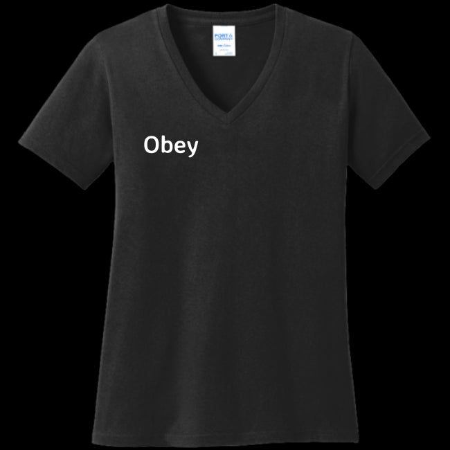 Obey - Womens V-Neck - Premium Clothing from USPF - Just $18.49! Shop now at Concordia Style Boutique