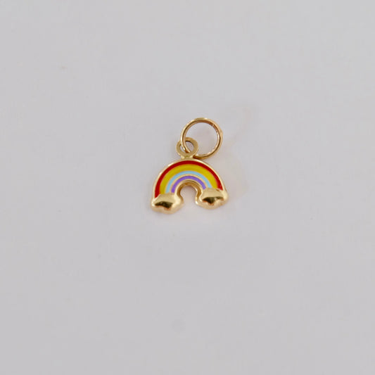 Rainbow Gold Charm