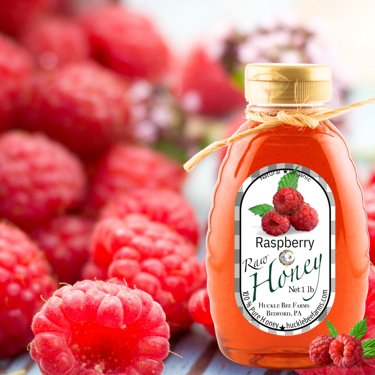 Raspberry Infused Honey - Concordia Style Boutique