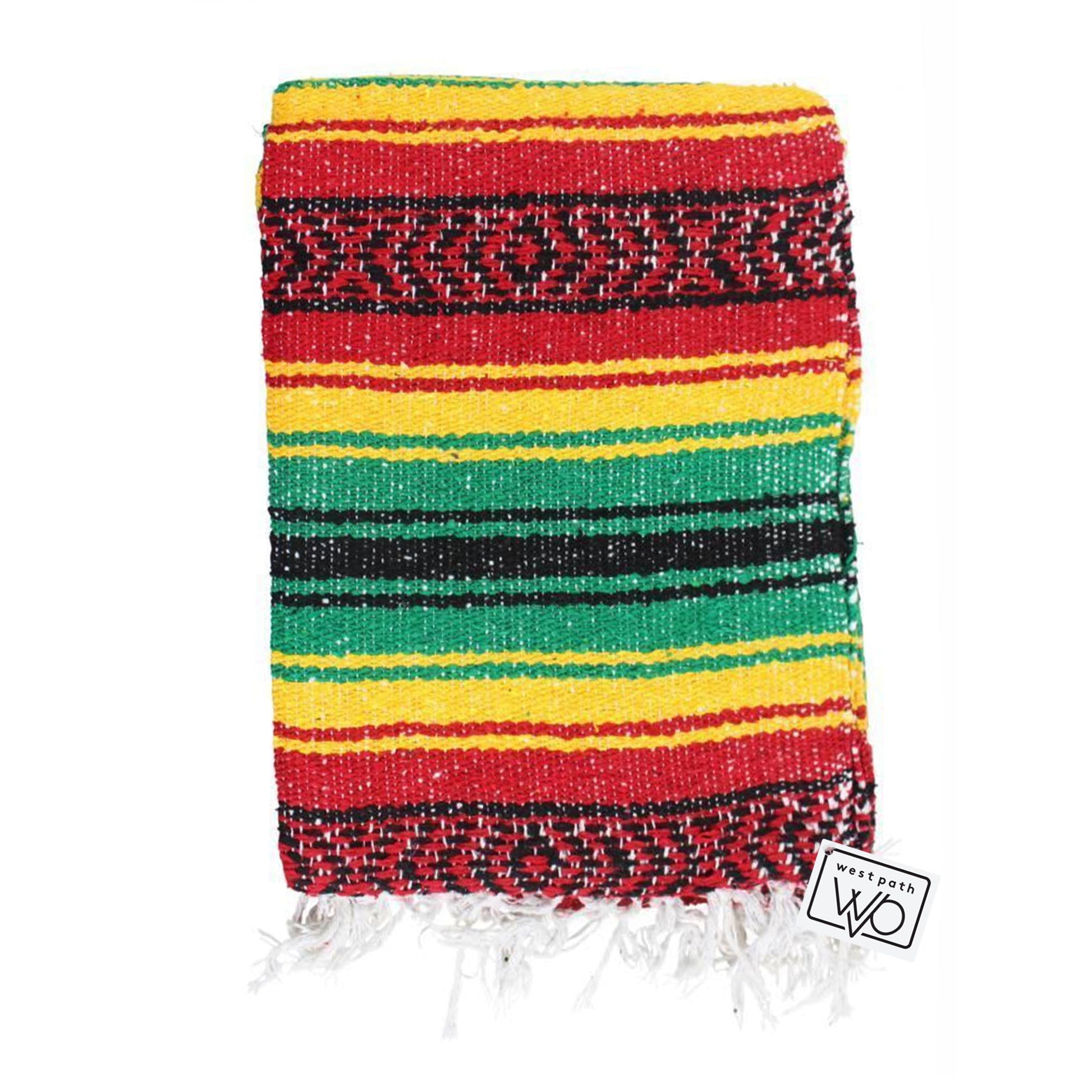 Rasta Mexican Falsa Yoga Blanket - Concordia Style Boutique