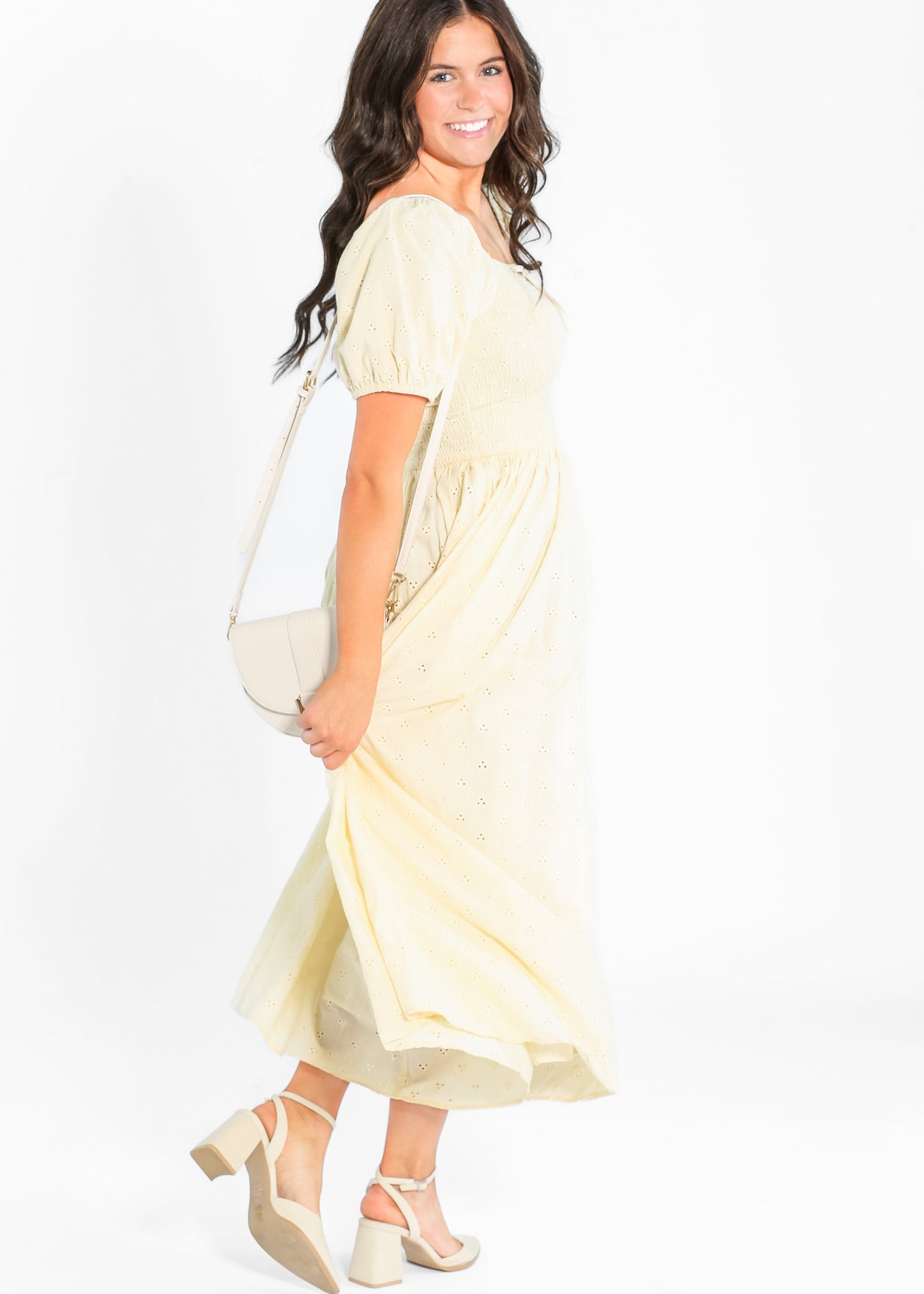 Rayna Eyelet Maxi Dress - Concordia Style Boutique