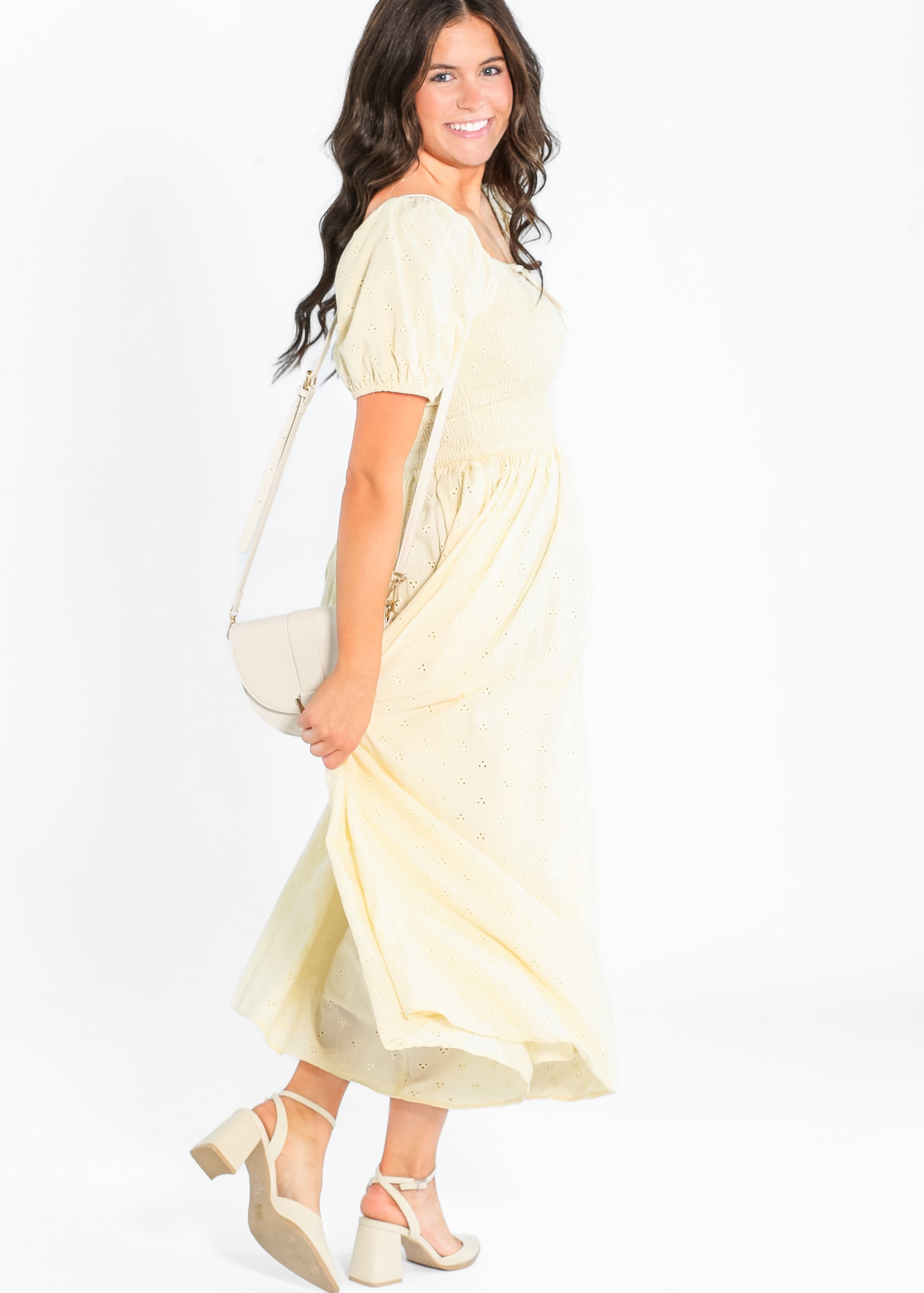 Rayna Eyelet Maxi Dress - Concordia Style Boutique