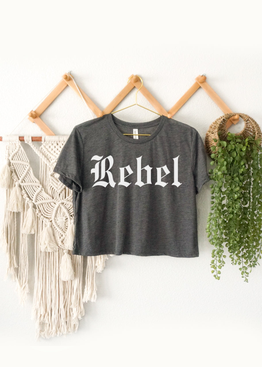 Cropped Rebel T Shirt - Concordia Style Boutique