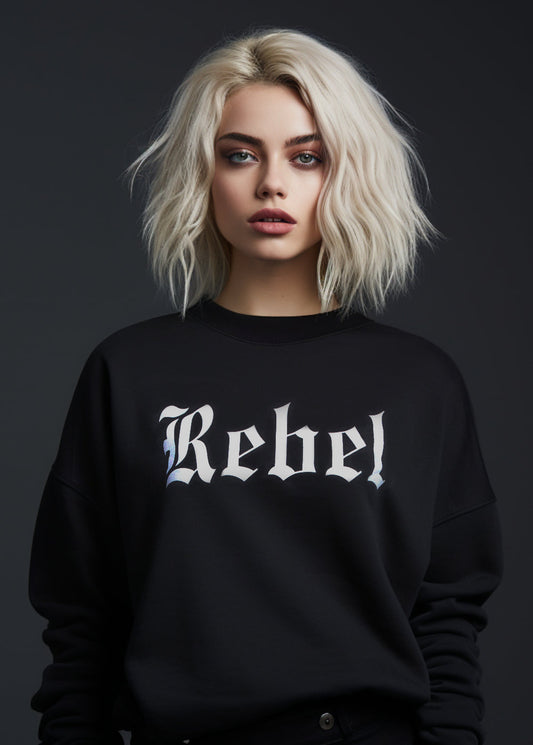 Rebel Sweatshirt Goth Sweater - Concordia Style Boutique