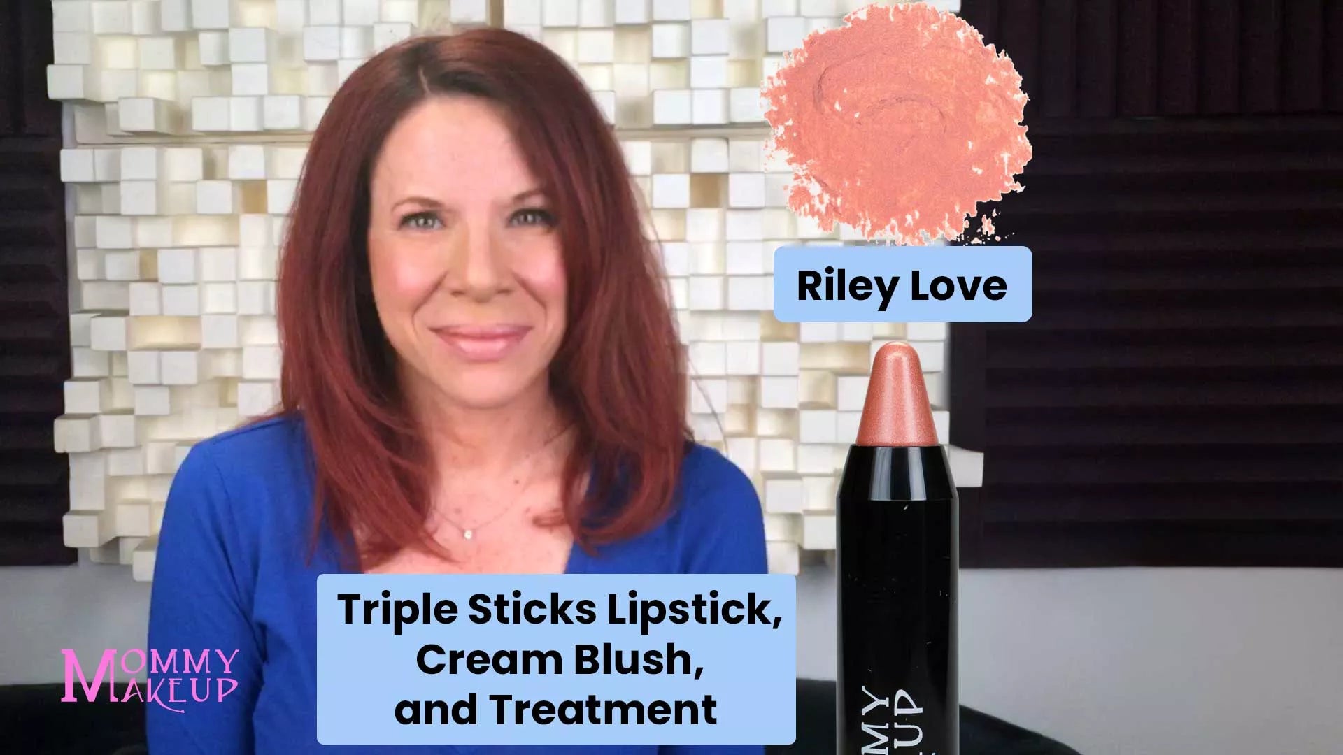 Triple Sticks Lipstick, Cream Blush, and Treatment in Riley Love - Concordia Style Boutique
