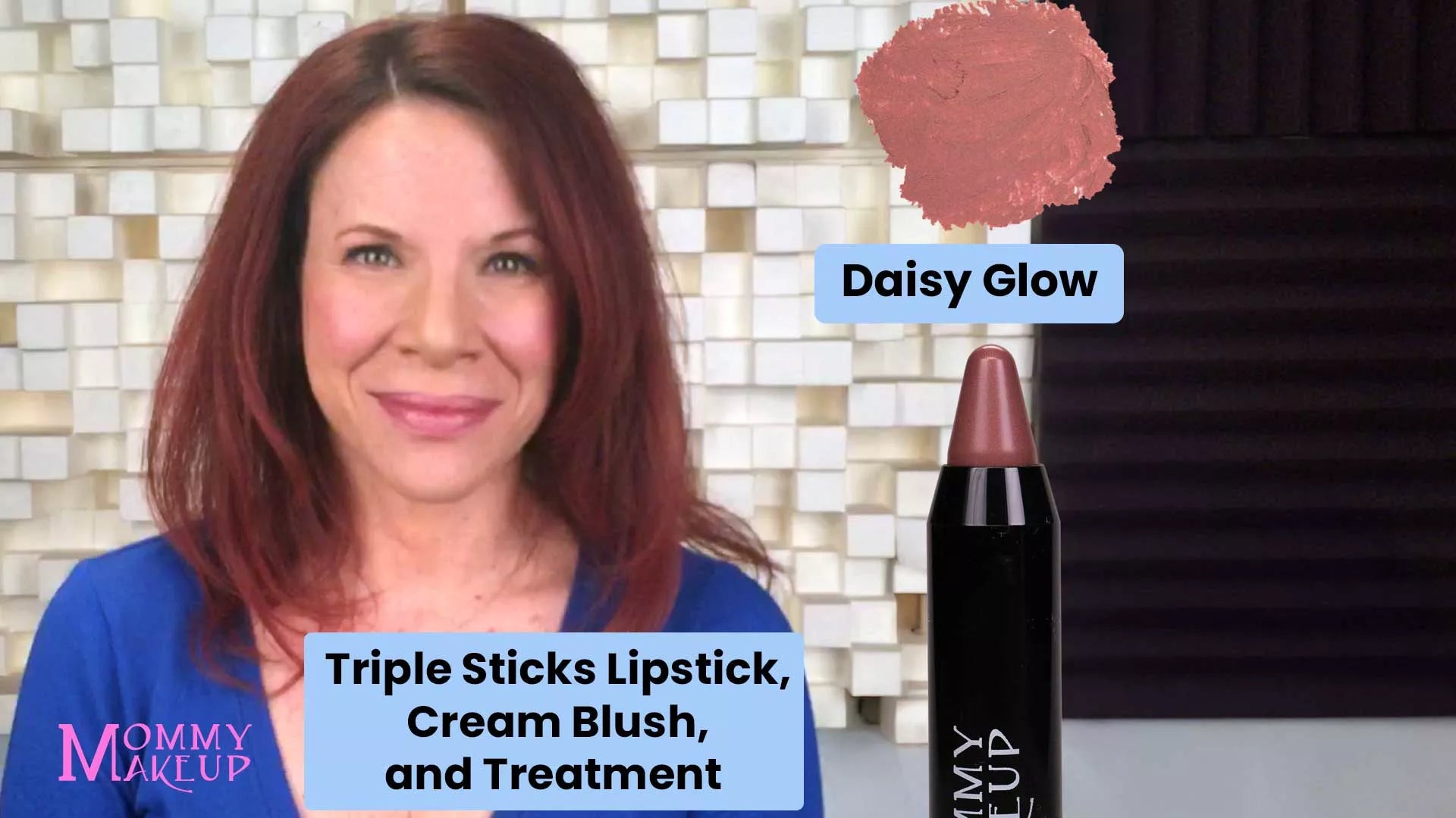 Triple Sticks Lipstick, Cream Blush, and Treatment in Daisy Glow - Concordia Style Boutique