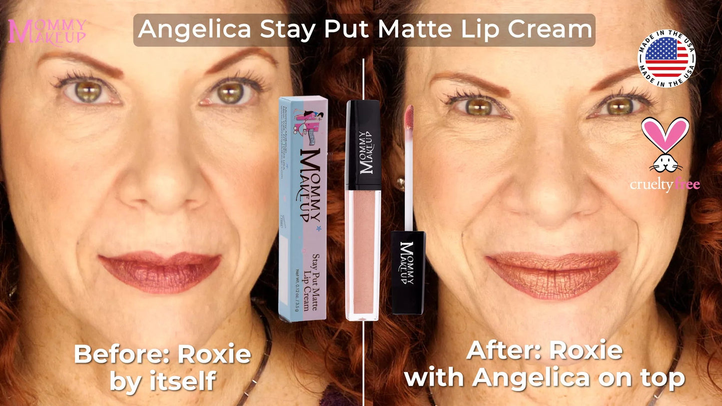 Angelica Stay Put Matte Lip Cream | Stunning Kiss-Proof Lipstick - Concordia Style Boutique