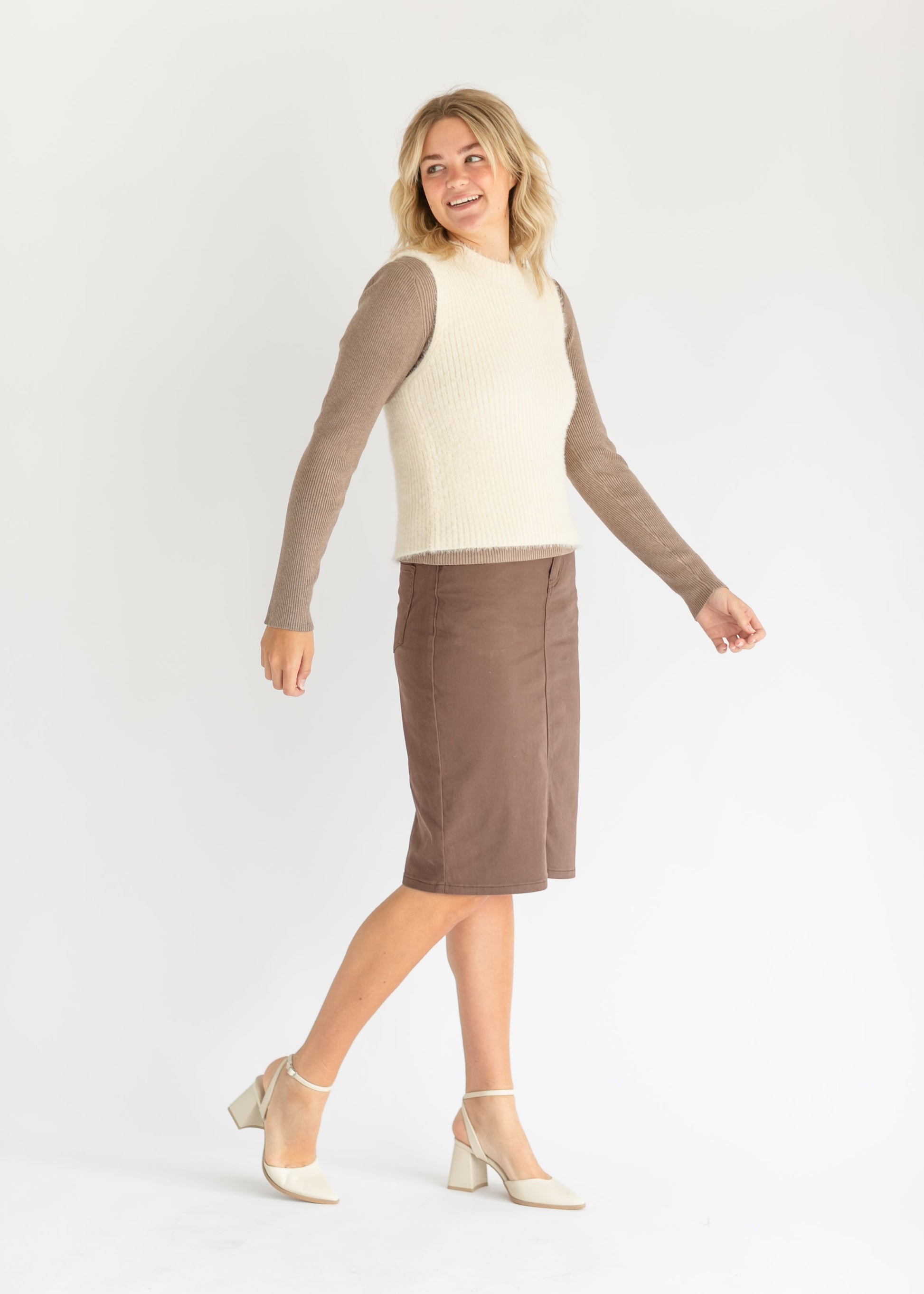 Remi Denim Midi Skirt - Concordia Style Boutique