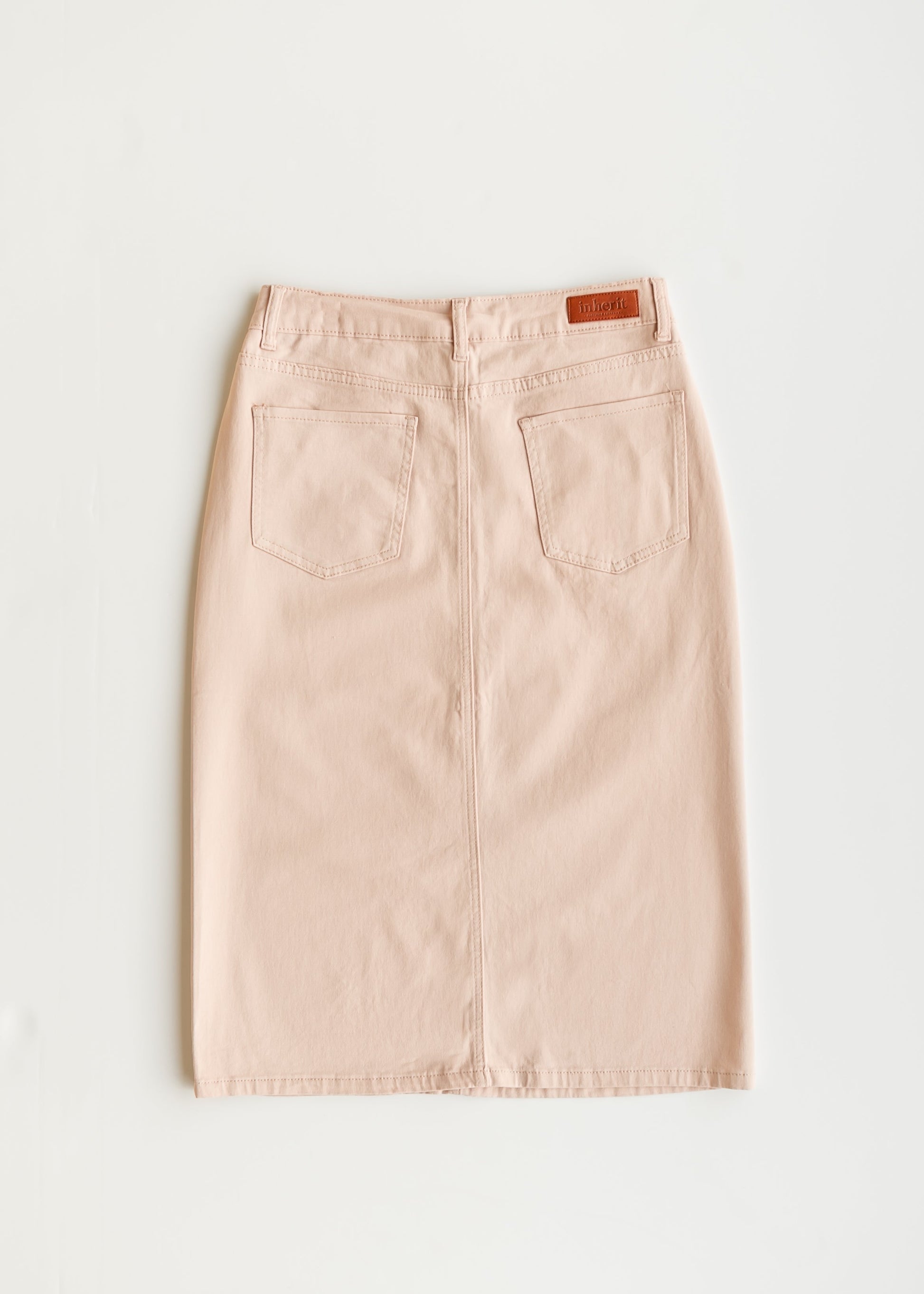 Remi Rose Denim Midi Skirt - Concordia Style Boutique