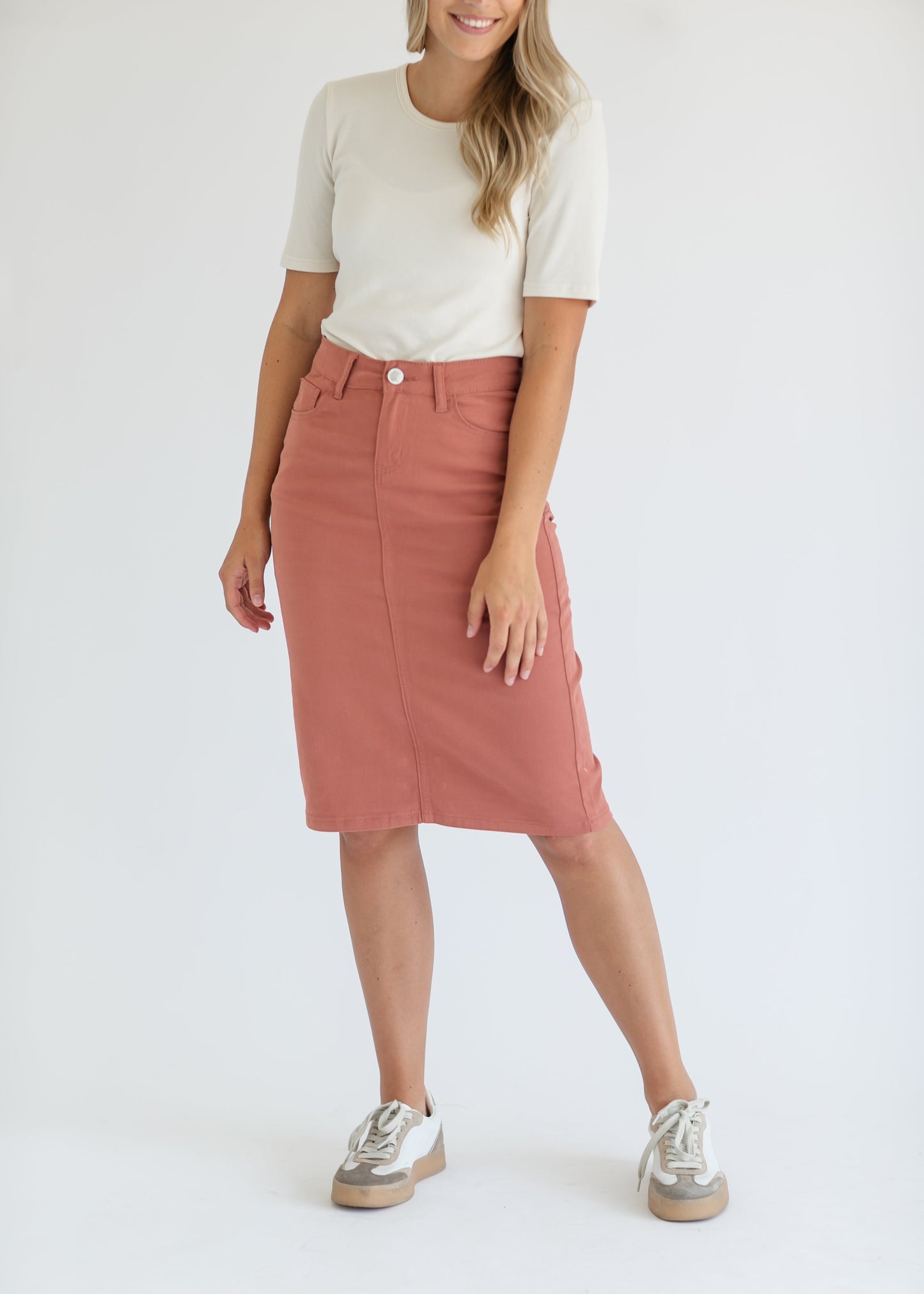 Remi Denim Midi Skirt - Concordia Style Boutique