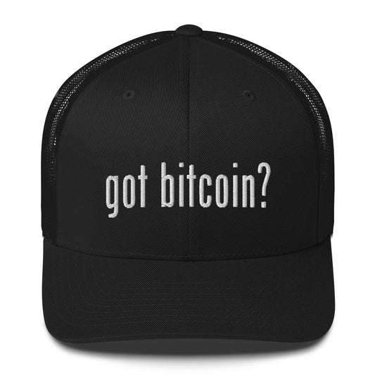 Got Bitcoin? Trucker Hat - Concordia Style Boutique