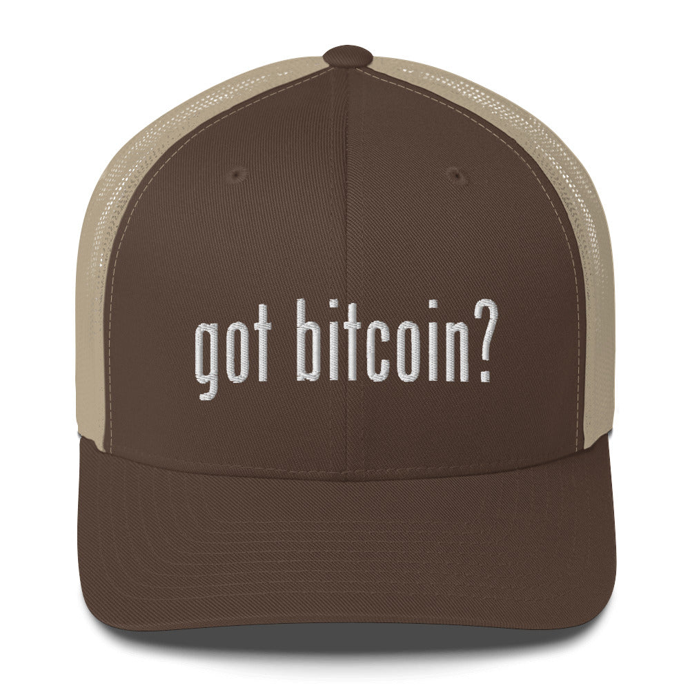 Got Bitcoin? Trucker Hat - Concordia Style Boutique