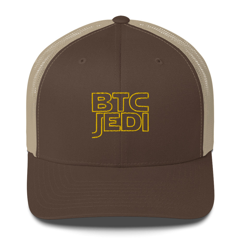 BTC Jedi Bitcoin Trucker Hat - Concordia Style Boutique