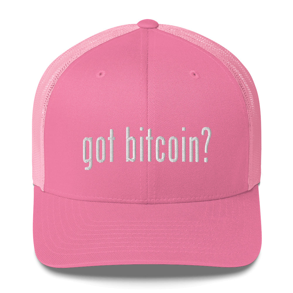 Got Bitcoin? Trucker Hat - Concordia Style Boutique