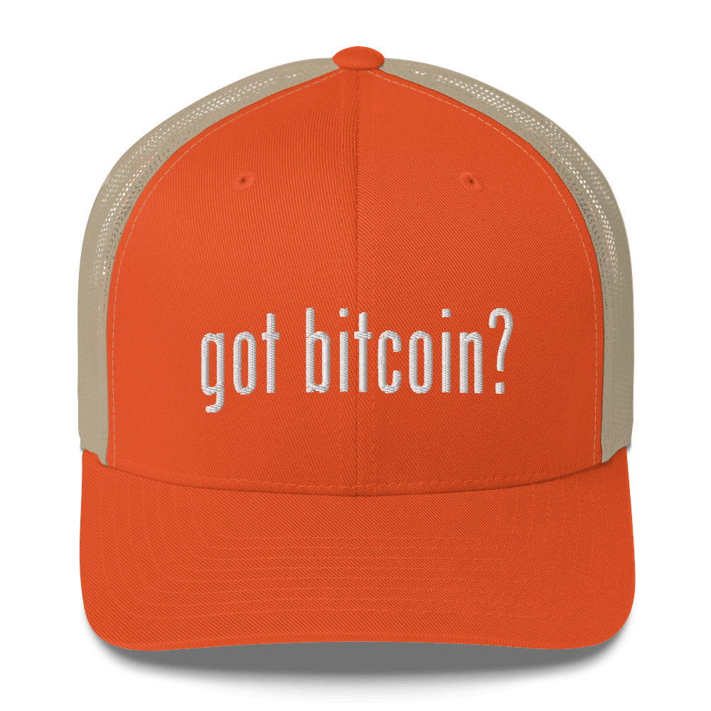 Got Bitcoin? Trucker Hat - Concordia Style Boutique