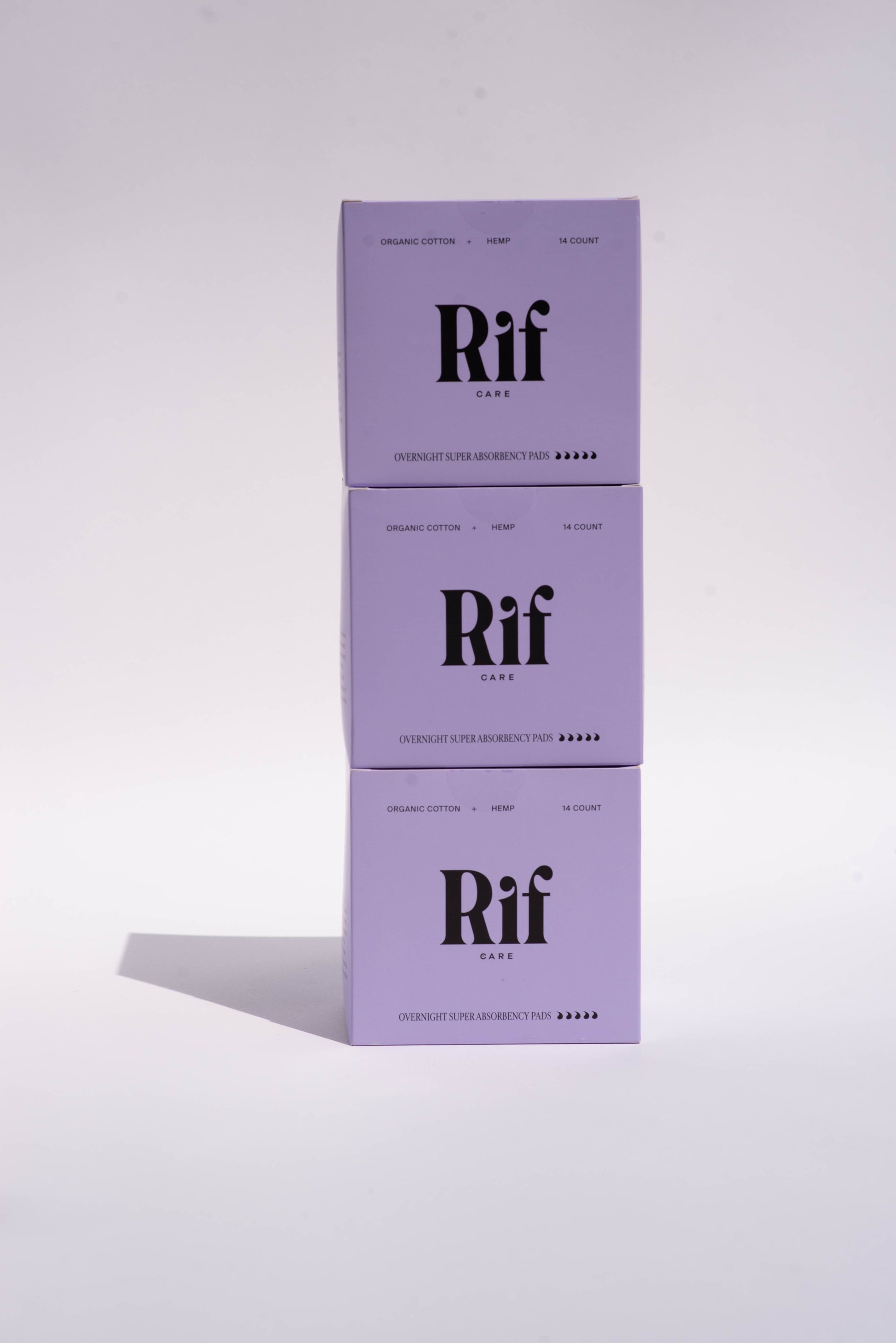 Organic Long Pads with wings - Night 3 pack Bundle - Concordia Style Boutique