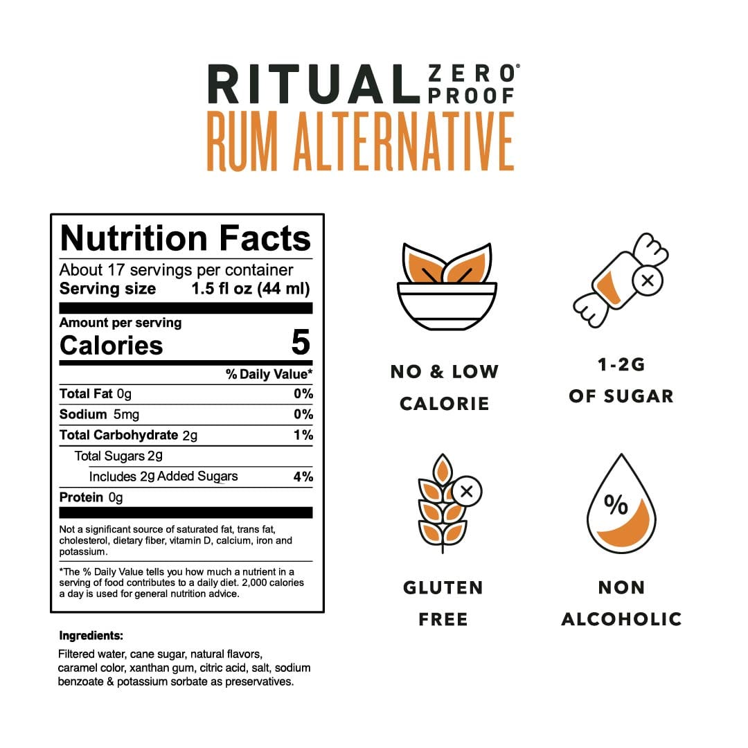 Non-Alcoholic Rum Alternative - Concordia Style Boutique