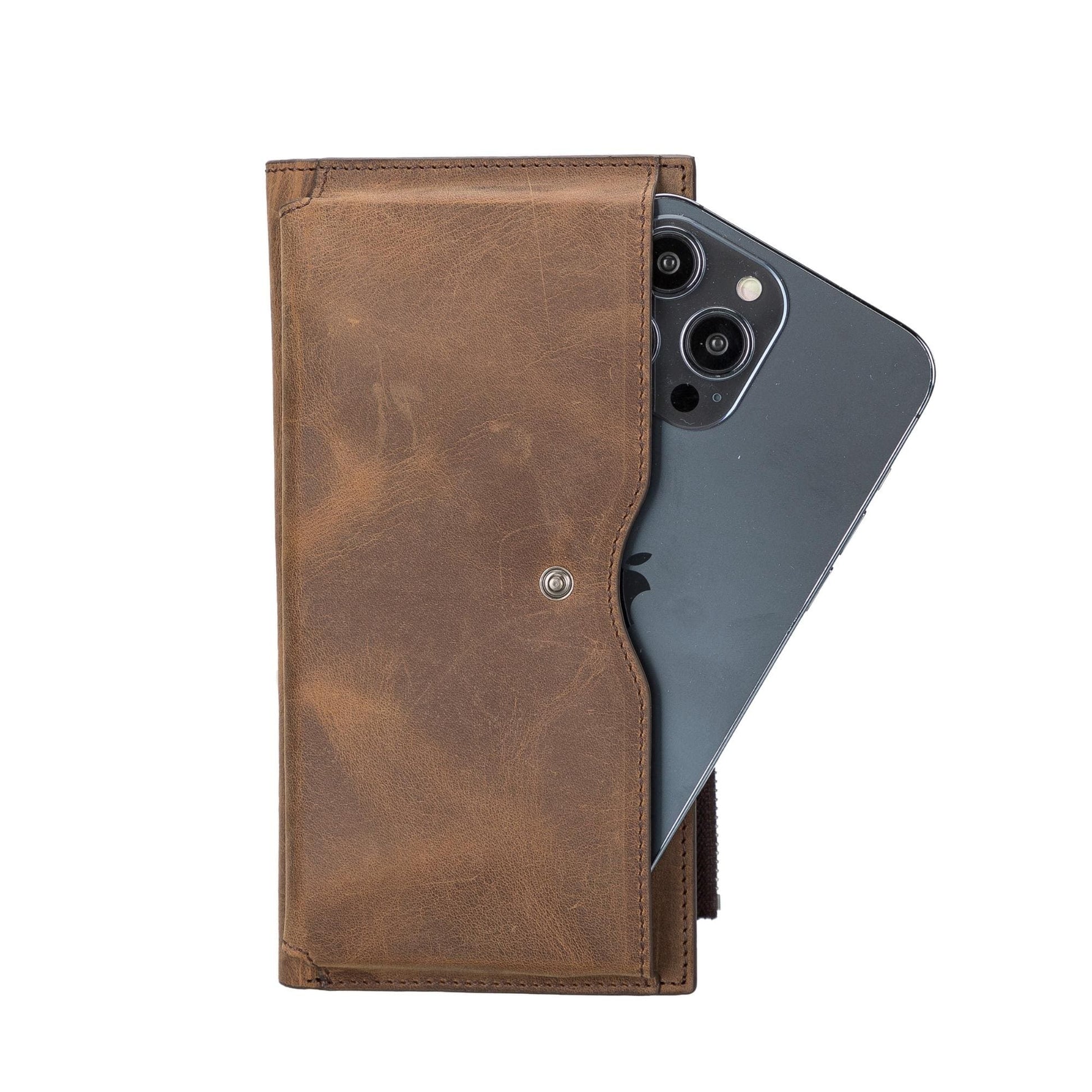 Riverton Women's Leather Wallet with Cell Phone Section - Concordia Style Boutique
