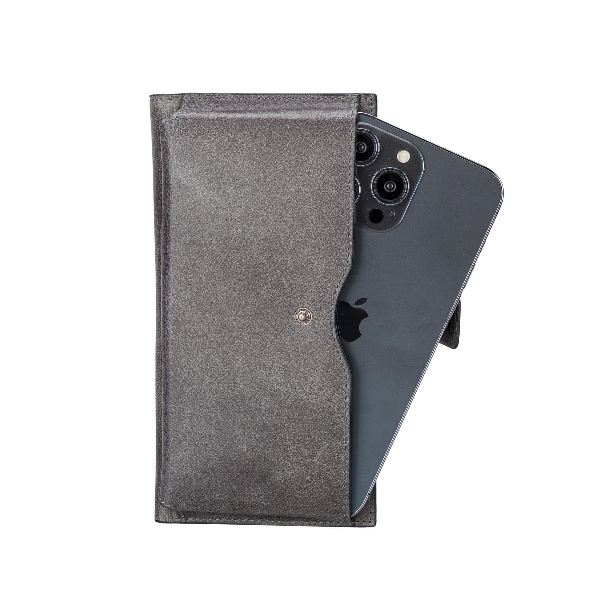 Riverton Women's Leather Wallet with Cell Phone Section - Concordia Style Boutique