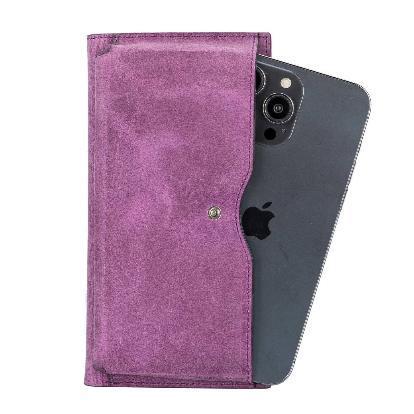 Riverton Women's Leather Wallet with Cell Phone Section - Concordia Style Boutique