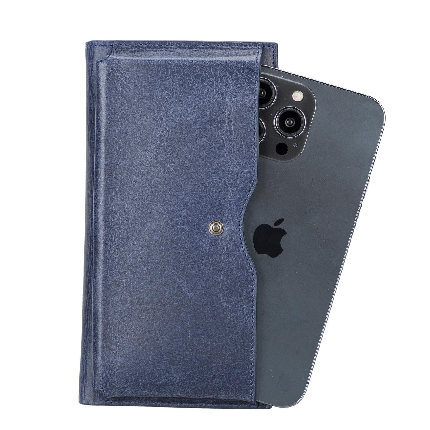 Riverton Women's Leather Wallet with Cell Phone Section - Concordia Style Boutique