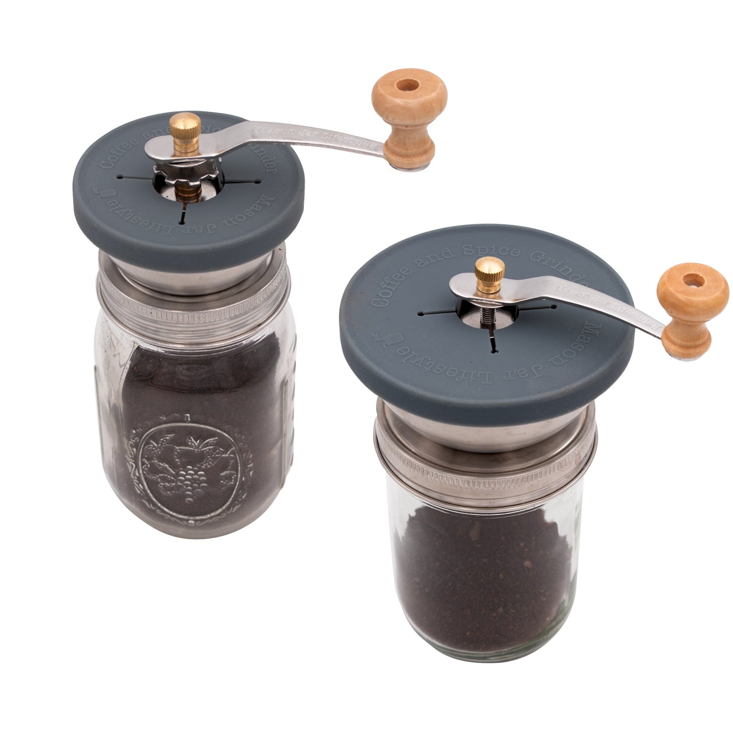Coffee and Spice Grinder Lid for Mason Jars - Concordia Style Boutique