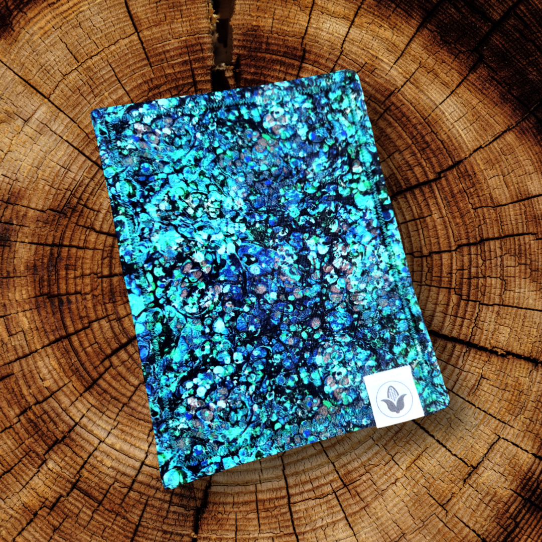 Dragon Scales Blue Handkerchief