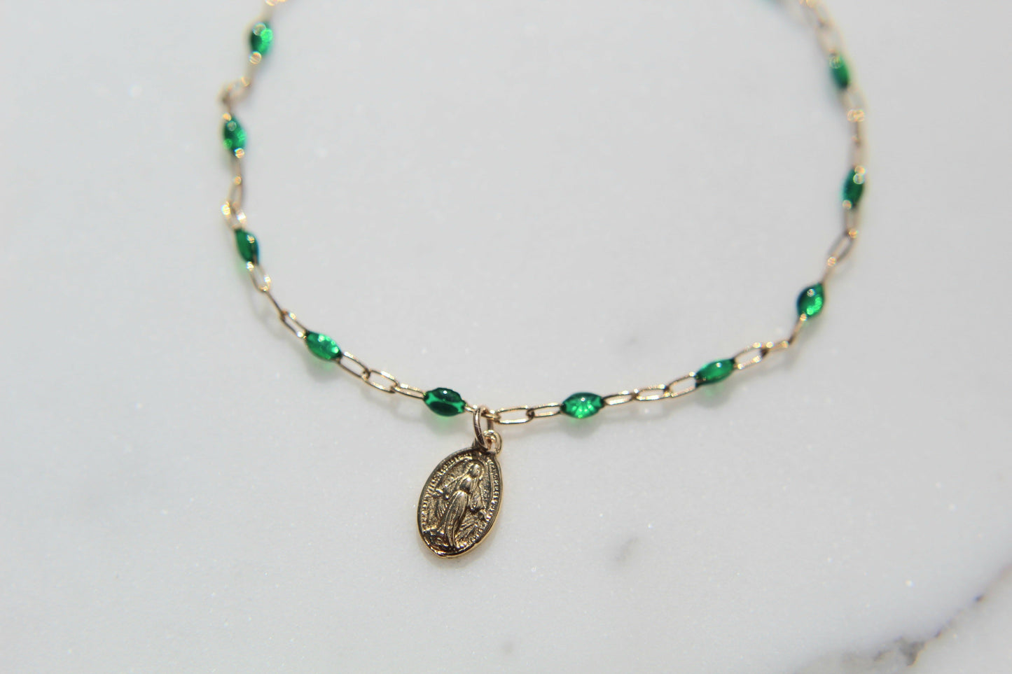 Sweet Advocate Miraculous Medal Bracelet