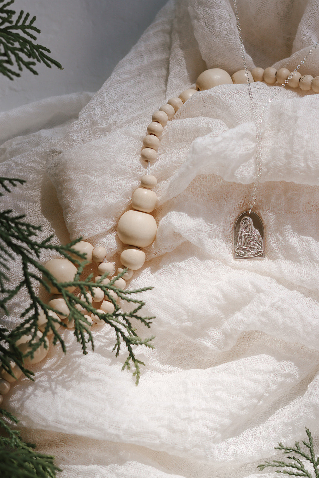 St. Catherine of Sweden Necklace in Sterling Silver