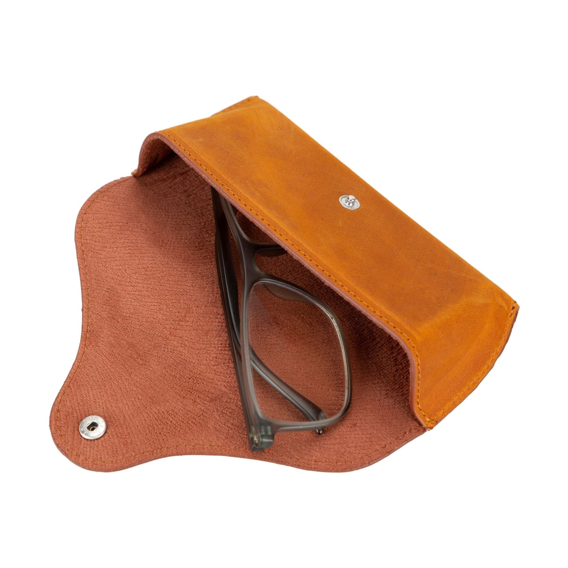 Rochester Full-Grain Leather Eyeglass Case - Concordia Style Boutique