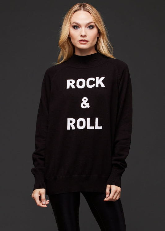 Rock on Rock'n'Roll Knit Sweater - Concordia Style Boutique